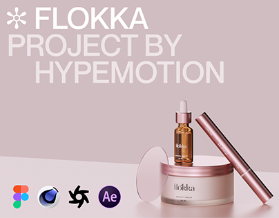 HM002: Flokka [Figma/C4D/Octane/AE Project Files]