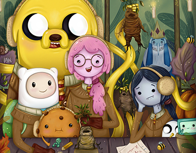 Adventure Time in the Harry Potter Universe