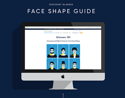 Face Shape Guide - Responsive Web Layout