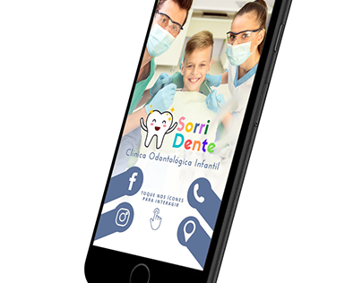 Cartão de Visita Digital Interativo - Dentistas