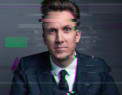 Comedy Central's The Opposition Glitch Portraits