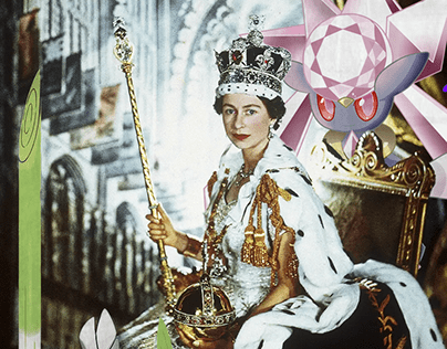 Queen Elizabeth with your pokemons