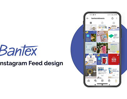 Bantex Instagram Feed Design