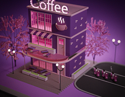 Cute coffee shop