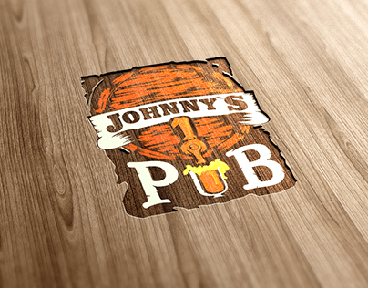 Logo for pub