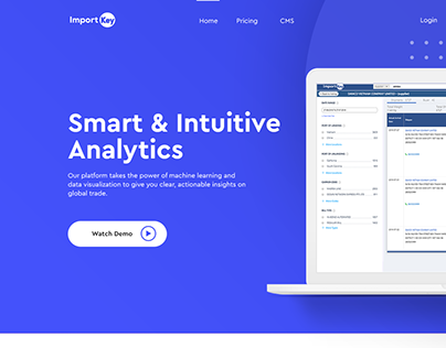 ImportKey Landing Page Design