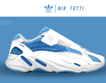 Adidas Yeezy x Nik Totti | Yeezy 700 "VISION"