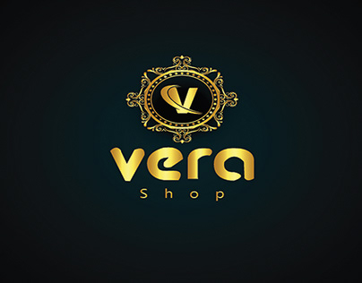 Vera Online Shop Logo Design