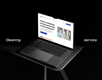 Cleaning Service web-site | UX/UI design