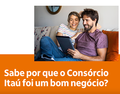 Consórcio Itaú - E-mail marketing