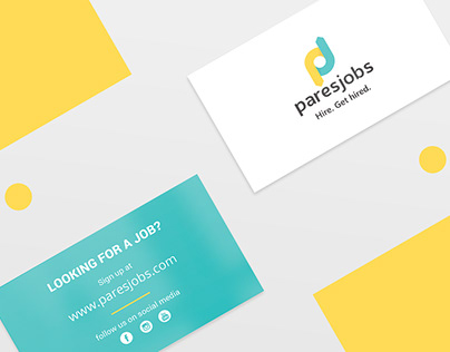 paresjobs | Job Matching App Design