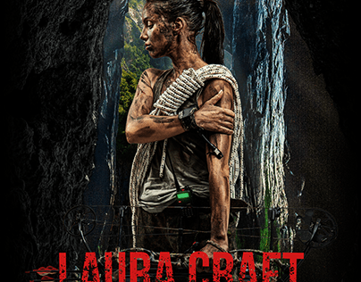 Tomb Raider Parody "Laura Craft" Poster