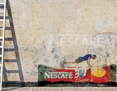 Nescafe Guerilla Advertising