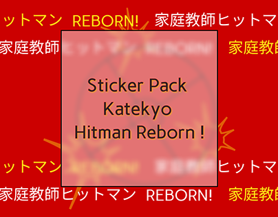 Sticker Pack Katekyo Hitman Reborn!