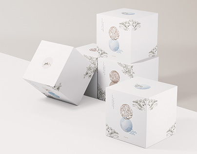 Trendy Exquisite Candle Label & Package