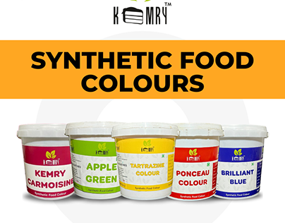 Synthetic Food Colours Manufactured by Kemry