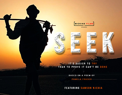 Seek short film poster | Directed by Mikael kinsimba