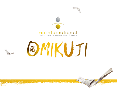 OMIKUJI - Eri International - Landingpage Design