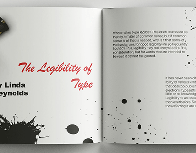 The Legibility of Type Book
