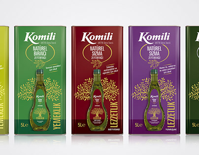 Packaging Design/Komili Olive Oil