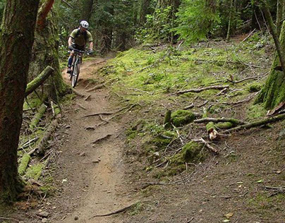 Biking the Seven Summits Trail in BC