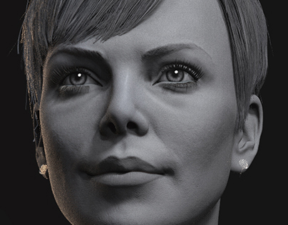 Charlize Theron: Female Likeness Practice