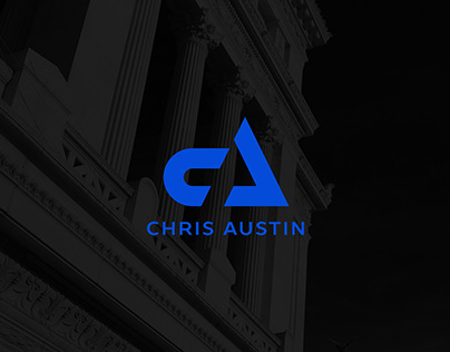 CHRIS AUSTIN. Branding for attorney