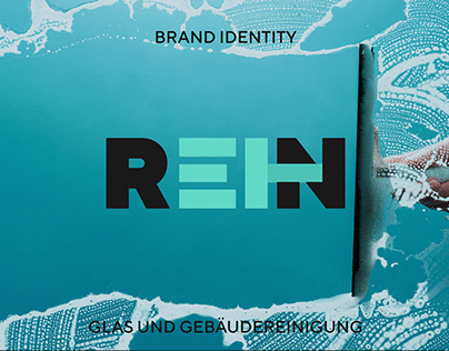 REIN Glas und Gebäudereingung - Logo x Brand Identity