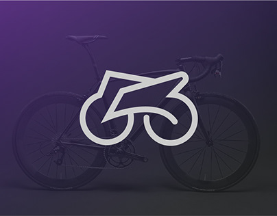 cycling logo design
