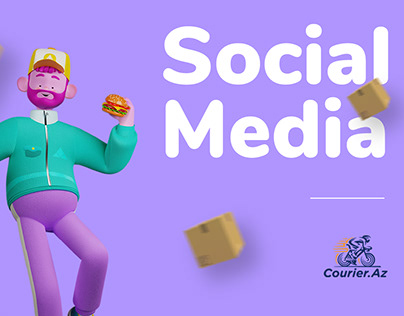 Social media posters for Courier.az