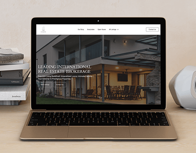 Project thumbnail - Luxury Real Estate Agency Website