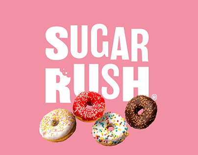 Sugar Rush - Logo Design & OutDoor Campaign