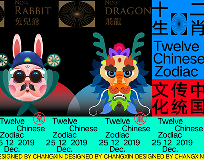 十二生肖/Chinese Zodiac
