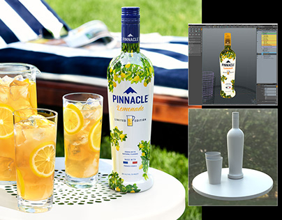 CGI Modeling, Rendering, Composition, Pinnacle Vodka