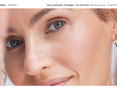 Anew Activation Campaign. Art Direction