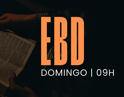 Banner Telão - Escola Bíblia Dominical