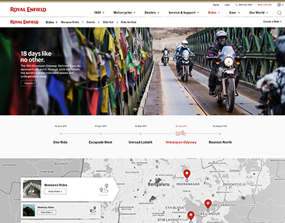 Royal Enfield - Rides Pages