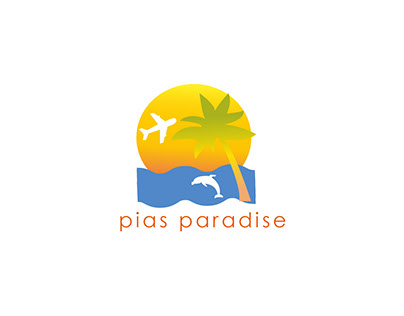logo for pias paradise hotel
