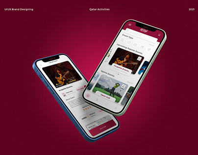 Qatar Activities | Mobile Application | UIUX