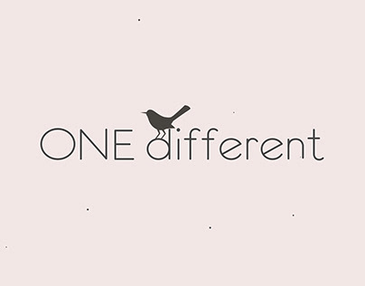 "One different" Logomotion.