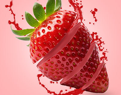 Strawberry Photo Manipulation