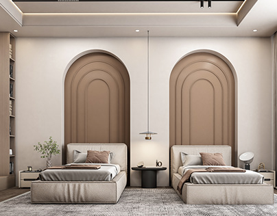 Double Bedroom Design located in Al Riyadh