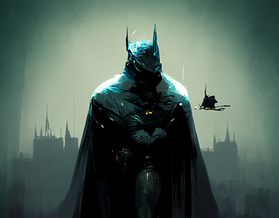 Batman in Gotham city
