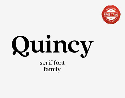 Quincy CF: vintage serif font family