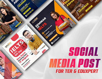 Social Media Posts for TER & EduXpert