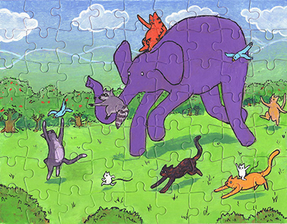 Illustrated Children's Puzzle