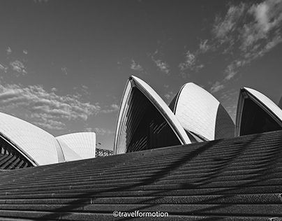 Sydney Opera House - Black and White photography