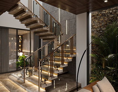LUXURY STAIRS DESIGN - BEING CONNECTED IN LIVING SPACE