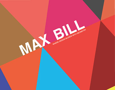 MAX BILL Exhibition Poster