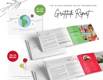 Alpha Gamma Delta Foundation Gratitude Report